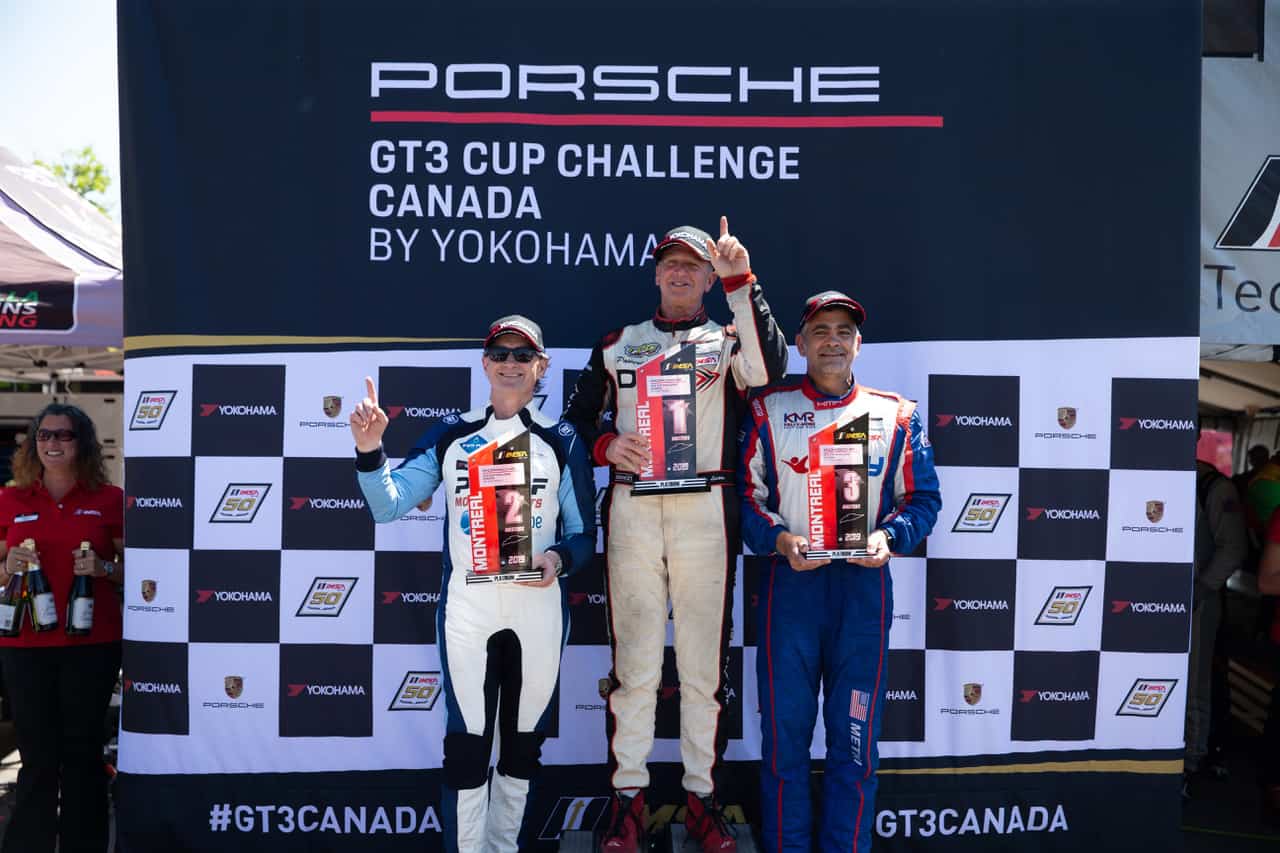 Taking the Platinum Masters win in his first weekend this year with GT3 Cup Challenge Canada was Michael Levitas in the No. 37 TPC Racing Porsche.